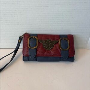 Wonder Woman DC Comics front-flap satchel wallet